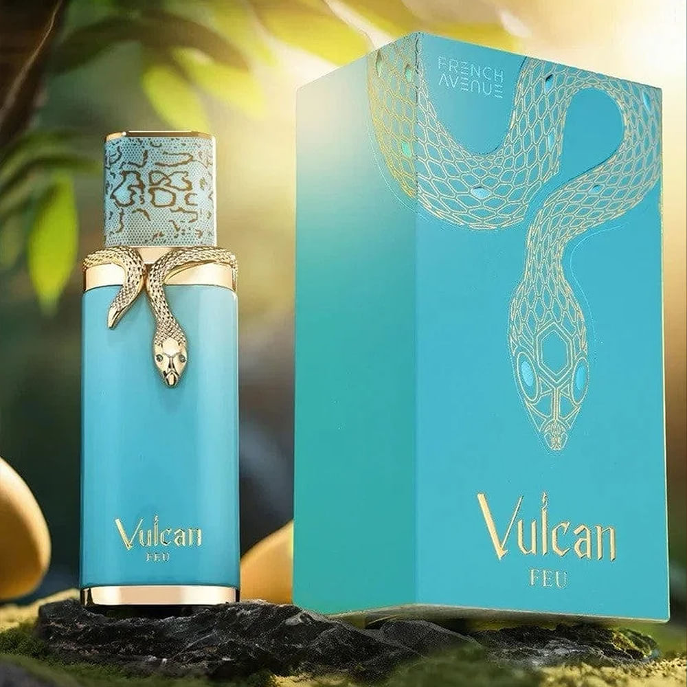 Perfume Unissex Árabe Vulcan Feu French Avenue Eau de Parfum 100ml