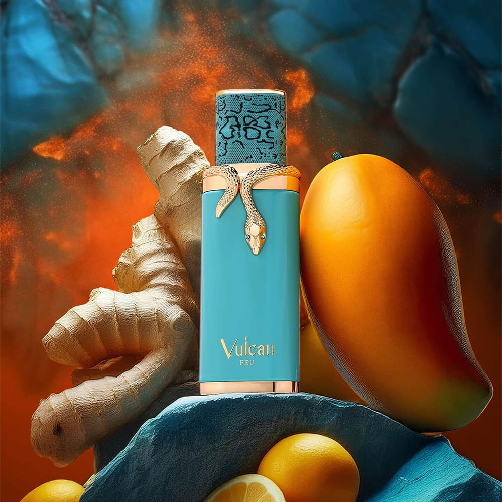 Perfume Unissex Árabe Vulcan Feu French Avenue Eau de Parfum 100ml