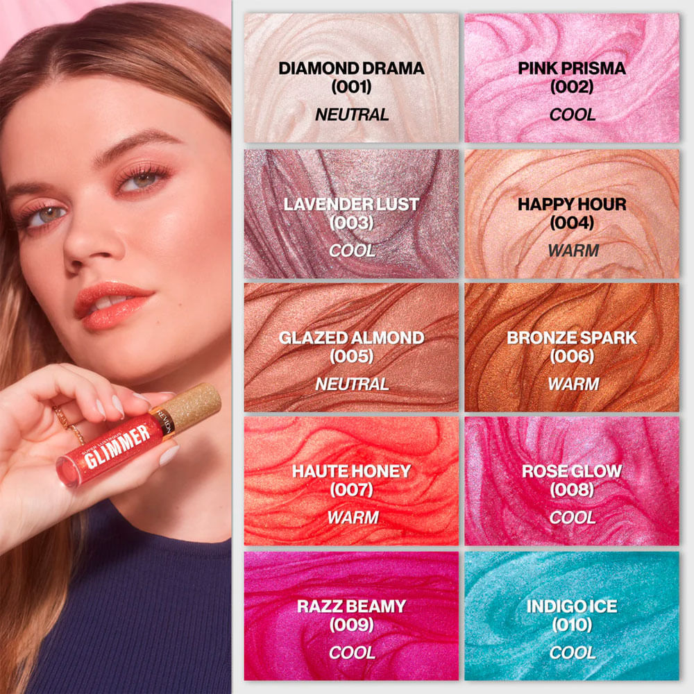 Gloss Labial Revlon Super Lustrous Glimmer Cor Razz Beamy