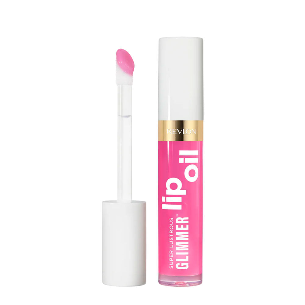 Óleo Labial Revlon Super Lustrous Glimmer Cor Gone Rose