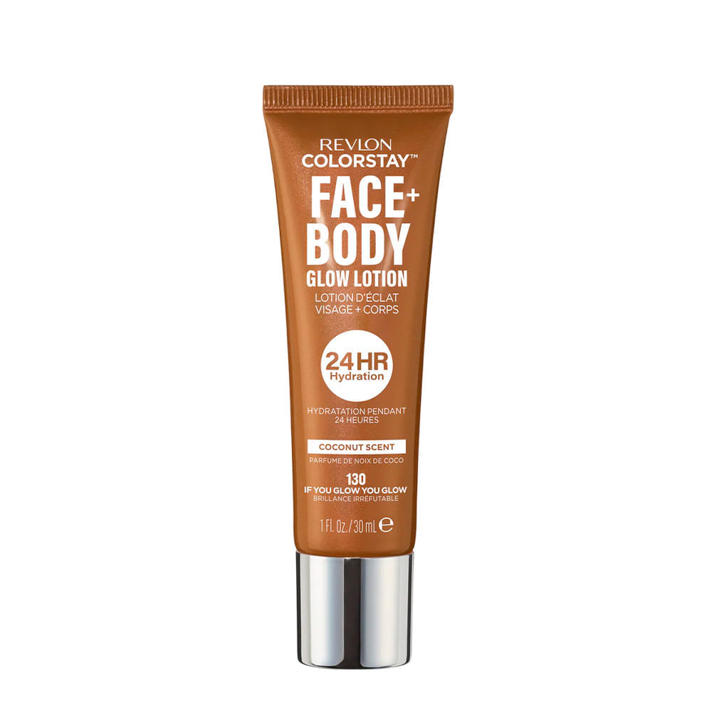 Iluminador Revlon Colorstay Face + Body Glow Lotion 30ml Cor If You Glow You Glow 130