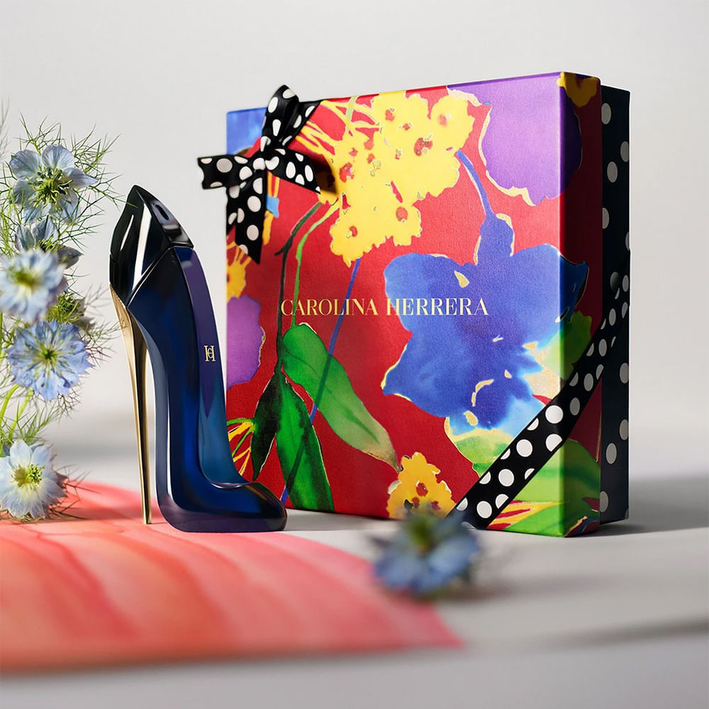 Kit Carolina Herrera Good Girl Perfume Feminino au de Parfum 80ml +  Travel Size 10ml + Máscara 2,5ml