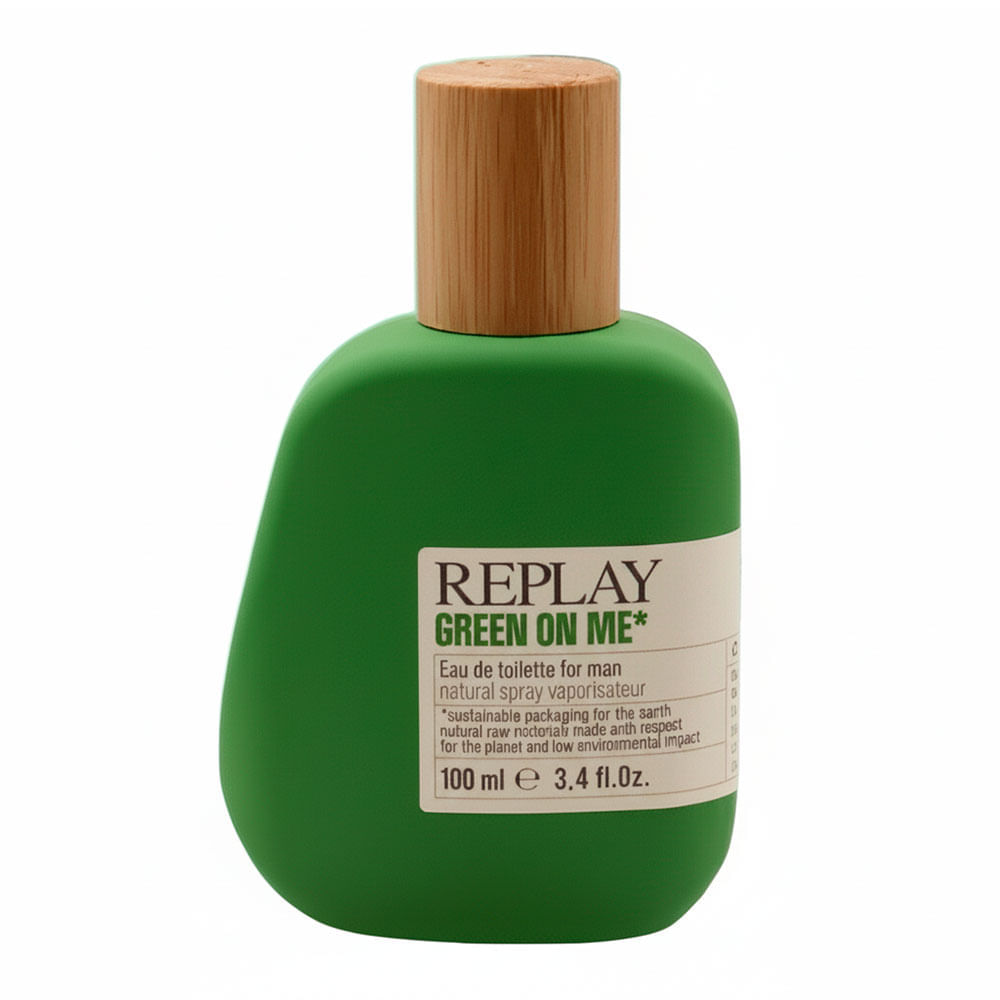 Perfume Masculino Green On Me Eau De Toilette Replay 100ml