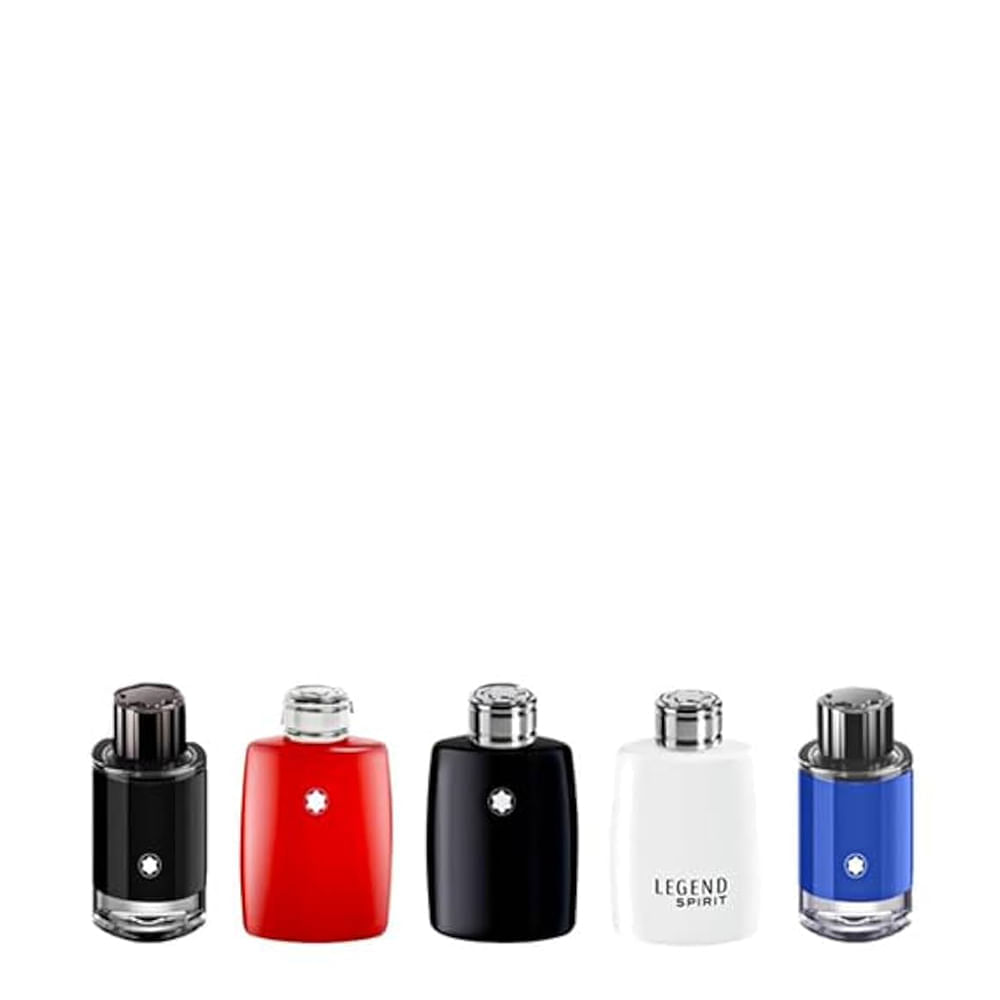 Kit Montblanc Perfumes Masculino em Miniaturas Collection 5 Unidades 4,5ml