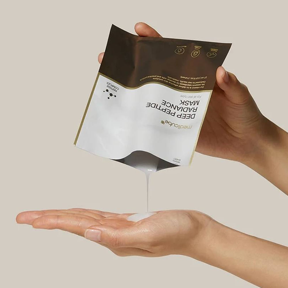 Máscara Facial Deep Peptide Radiance Mask Medicube 27g