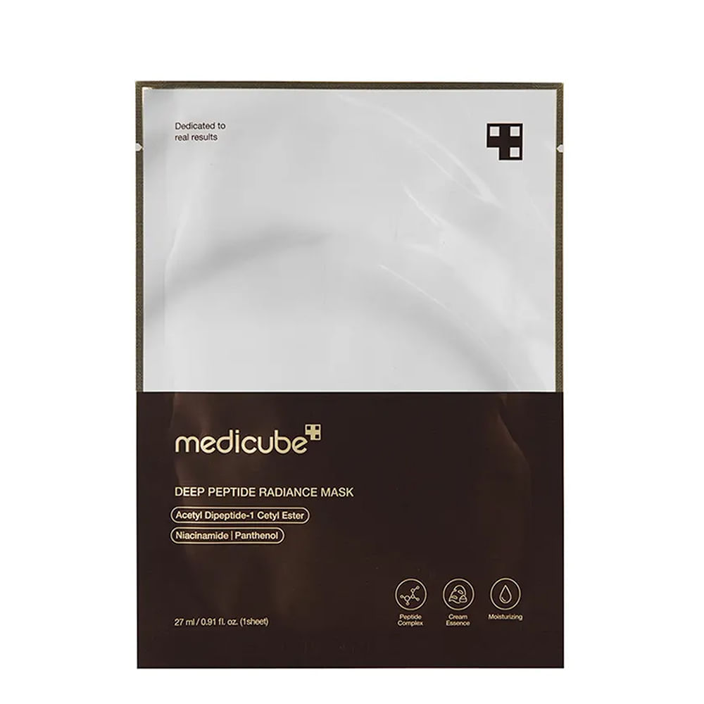 Máscara Facial Deep Peptide Radiance Mask Medicube 27g