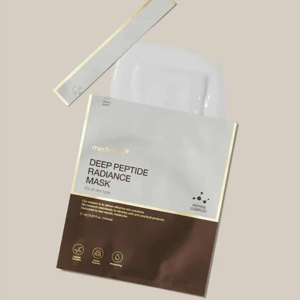 Máscara Facial Deep Peptide Radiance Mask Medicube 27g