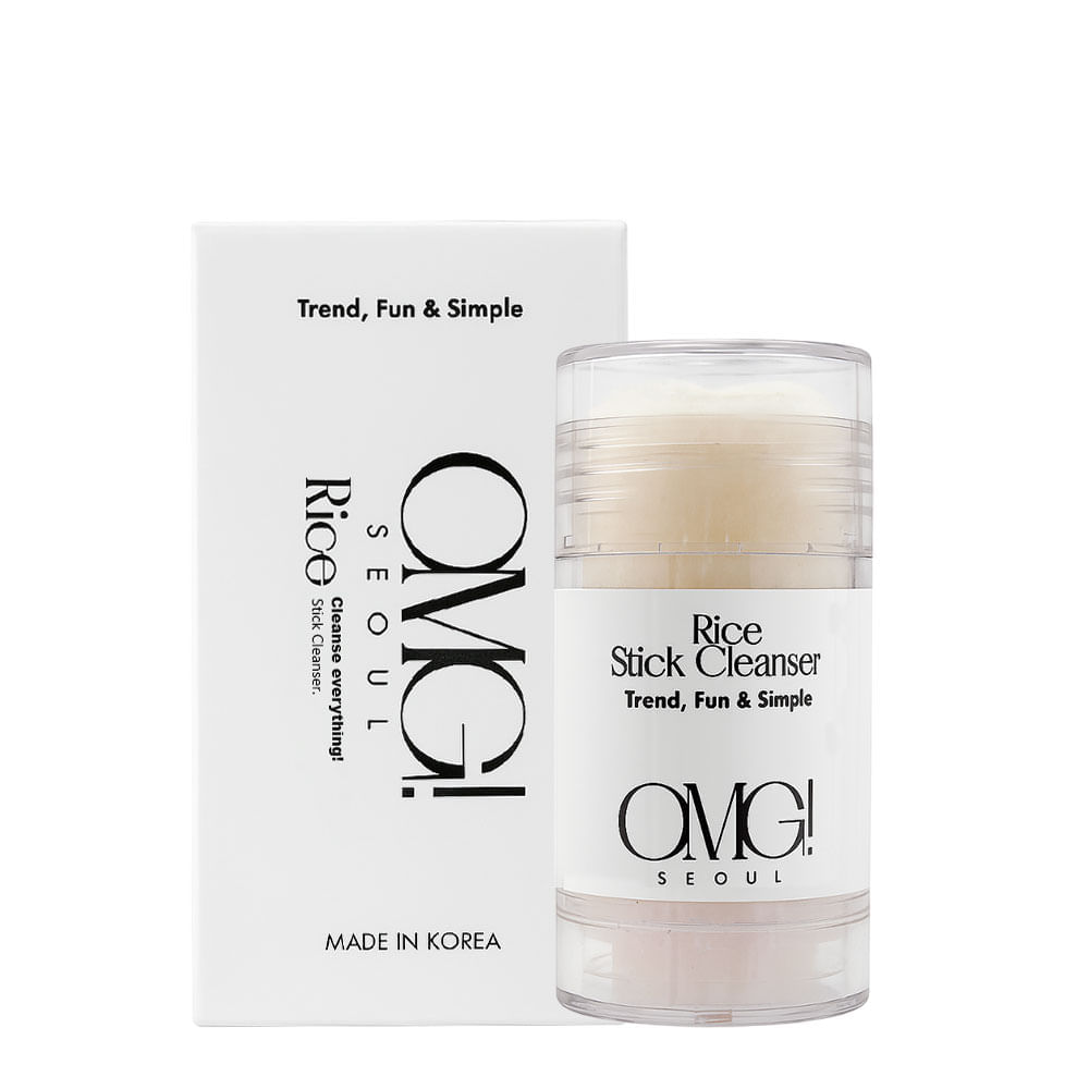Sabonete Facial em Bastão Rice Stick Cleanser OMG! 19g