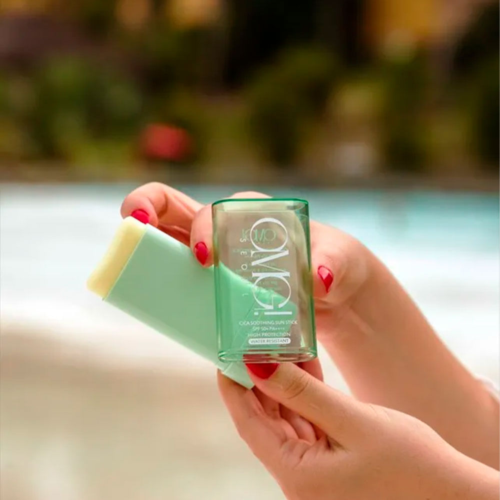 Protetor Solar em Bastão Cica Soothing Sun Stick SPF50 OMG! 19g