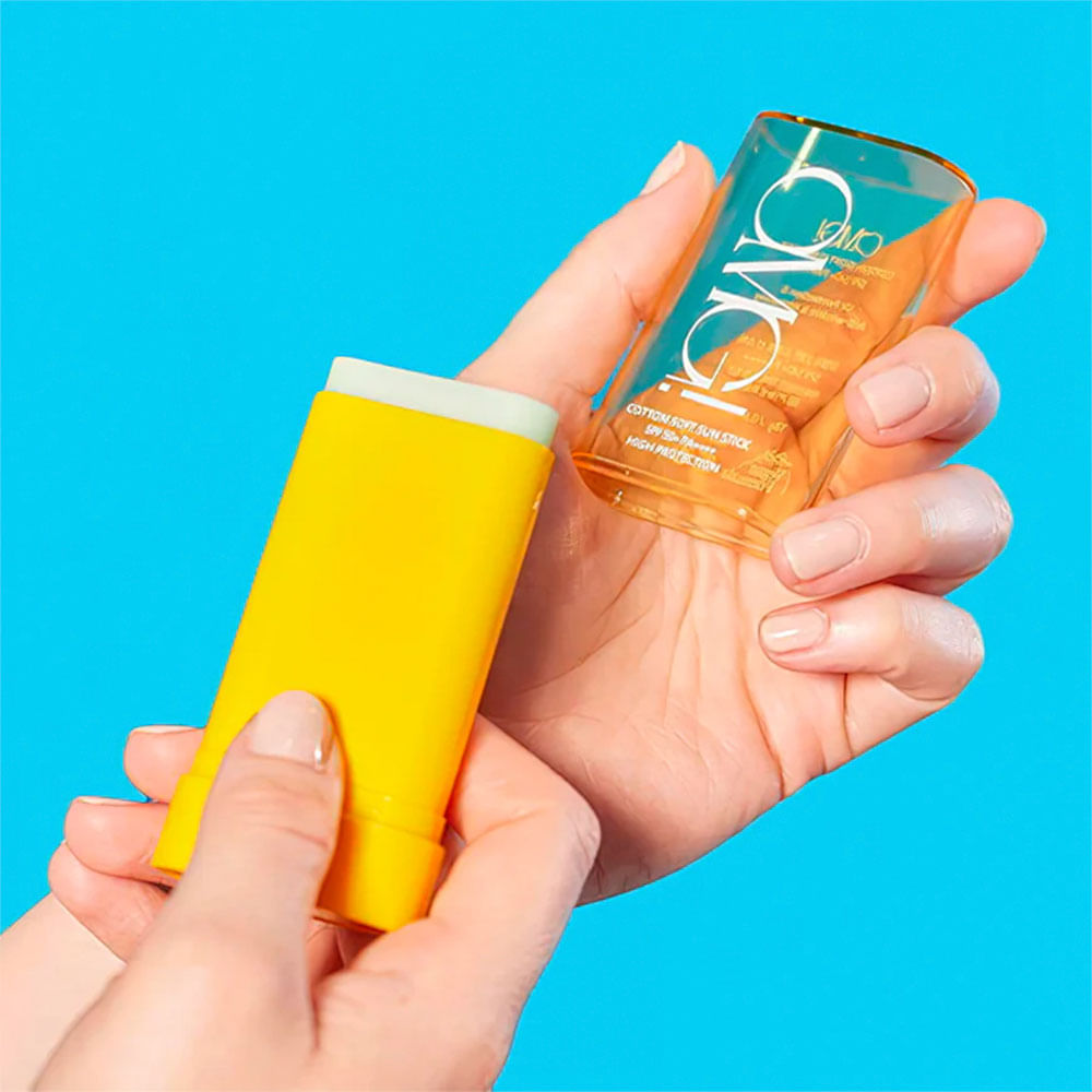 Protetor Solar em Bastão Cotton Soft Sun Stick SPF50 OMG! 19g