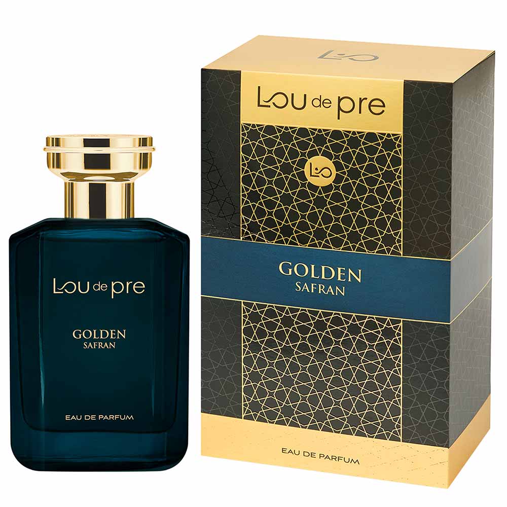 Perfume Masculino Golden Safran Lou de pre Eau de Parfum 90ml