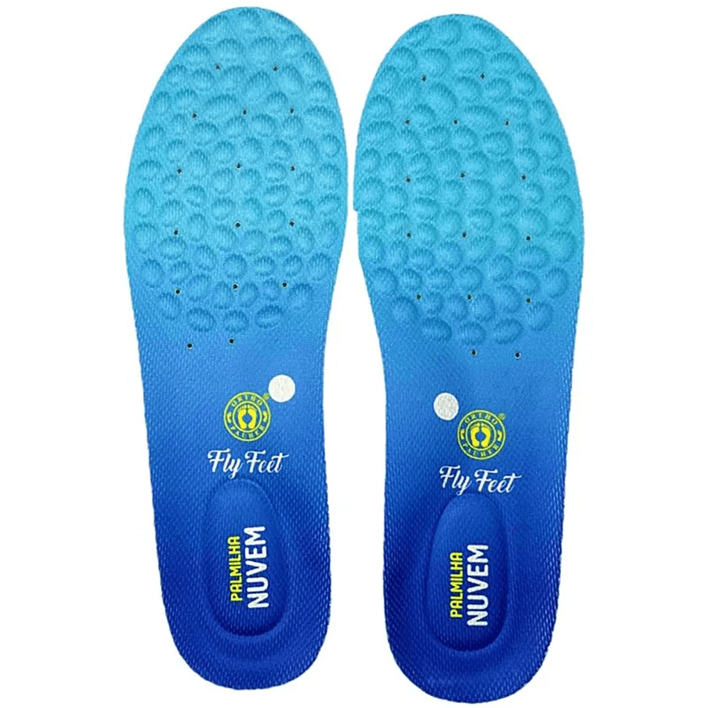 Palmilha Ortopédica Fly Feet Nuvem Ortho Pauher  Tamanho 41/42