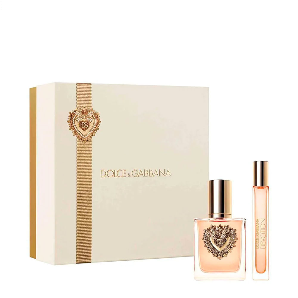 Kit Feminino Dolce & Gabbana Devotion Eau De Parfum 50ml + Travel Size 10ml