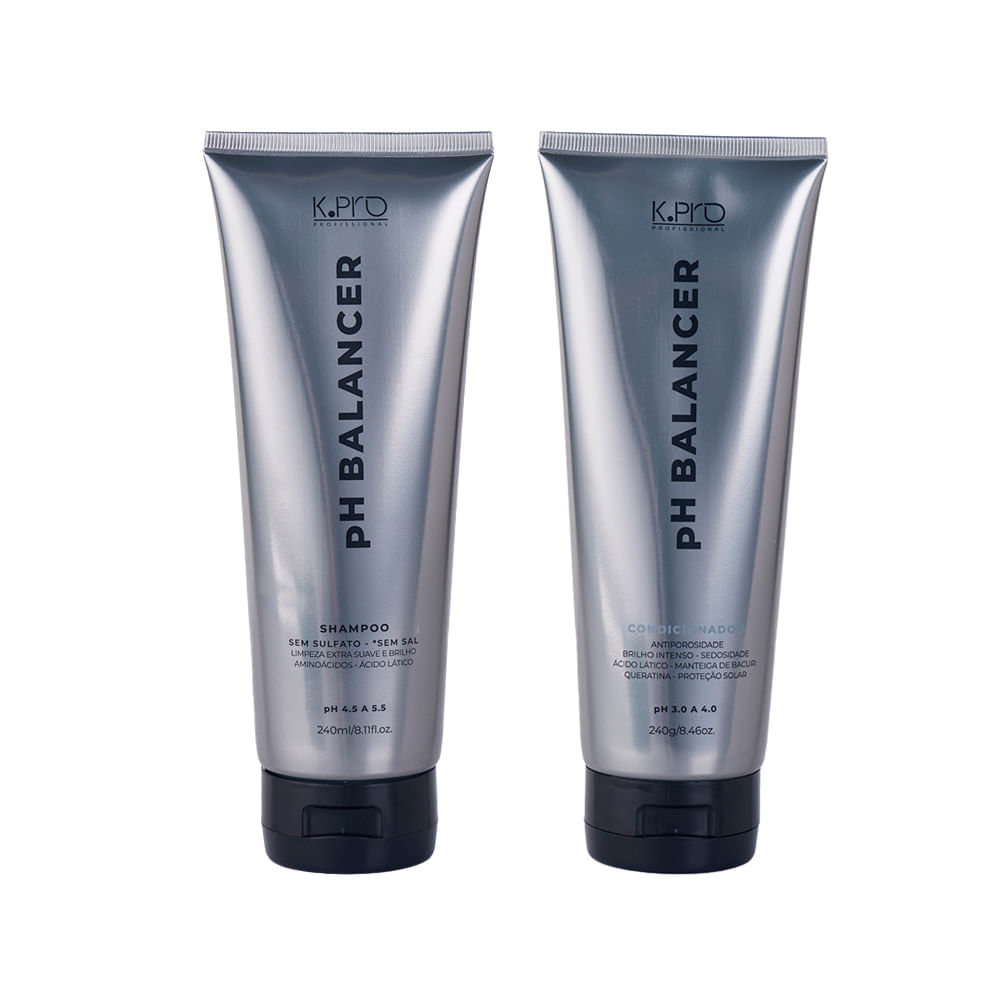 Kit K-pro Profissional Ph Balancer Shampoo 240ml + Condicionador 240g