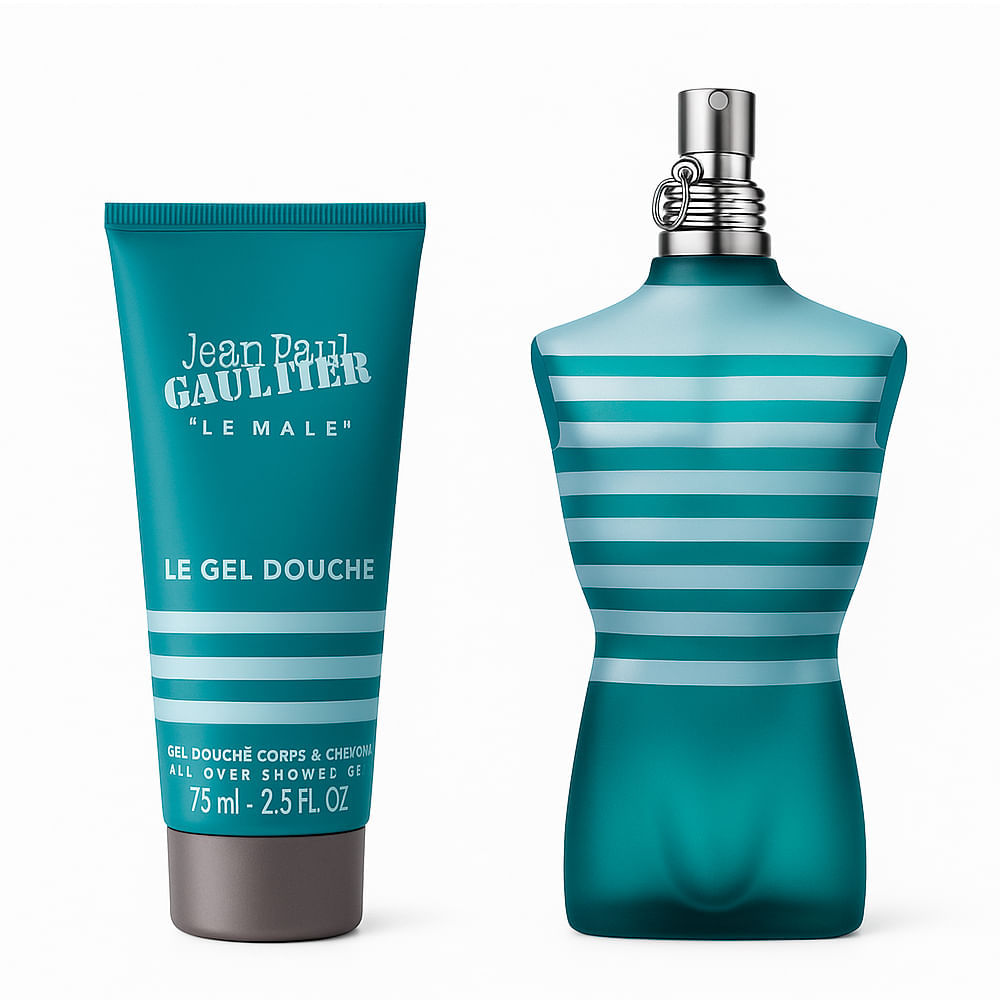 Kit Jean Paul Gaultier Le Male Masculino Eau de Toilette 125ml + Shower Gel 75ml