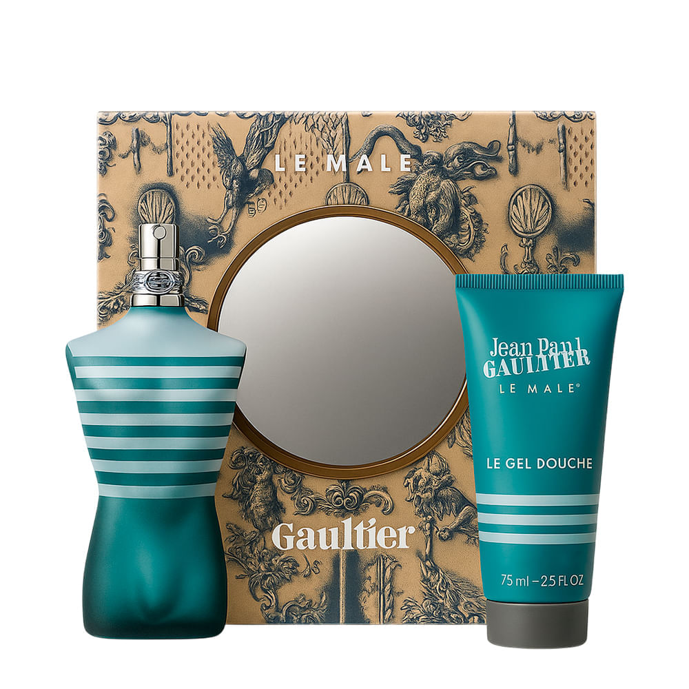 Kit Jean Paul Gaultier Le Male Masculino Eau de Toilette 125ml + Shower Gel 75ml