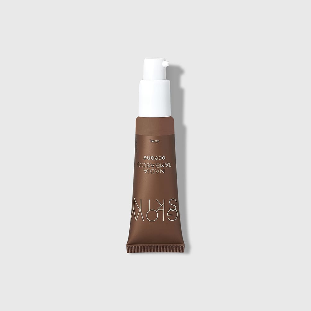Primer Iluminador Facial Tambasco Glow Skin Deep  By Océane 30ml Tom Escuro Nádia