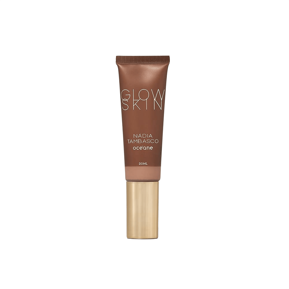 Primer Iluminador Facial Escuro Nádia Tambasco Glow Skin Medium Tan By Océane 30ml