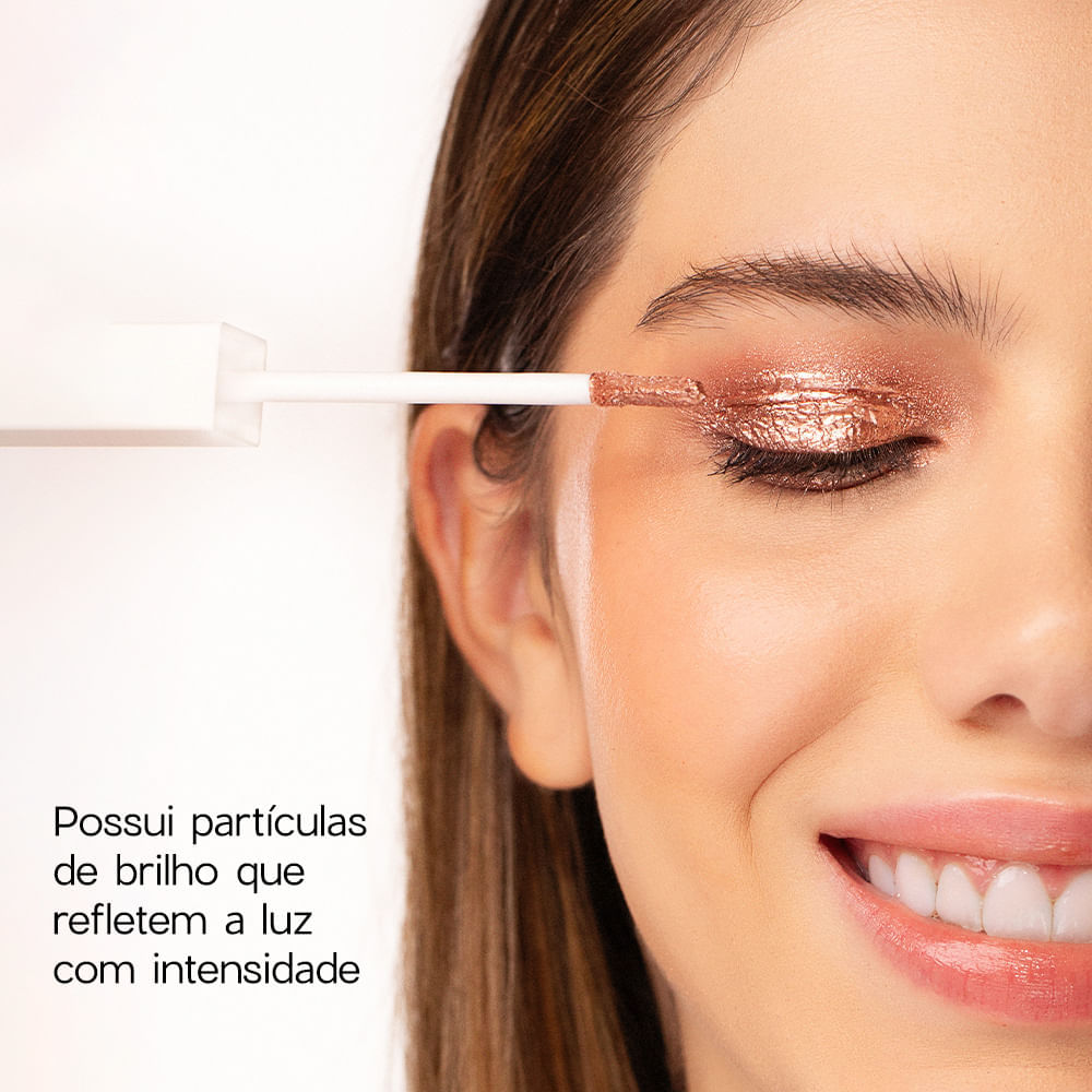 Kit Blush em Bastão Rosa + Sombra Líquida Pêssego Océane Limited
