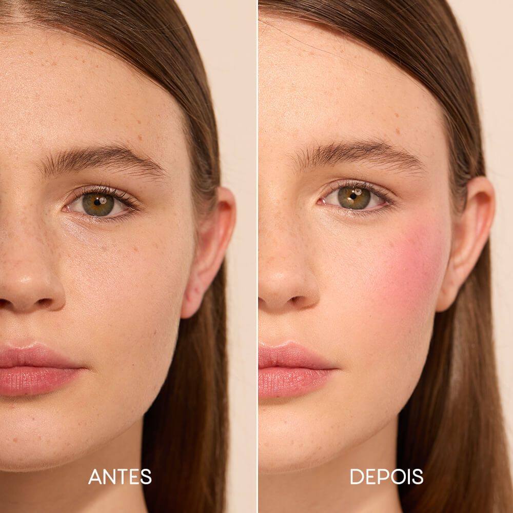 Blush em Bastão Cintilante Vinho Glow Blush Stick Océane Edition&nbsp;7g Cor Whisper