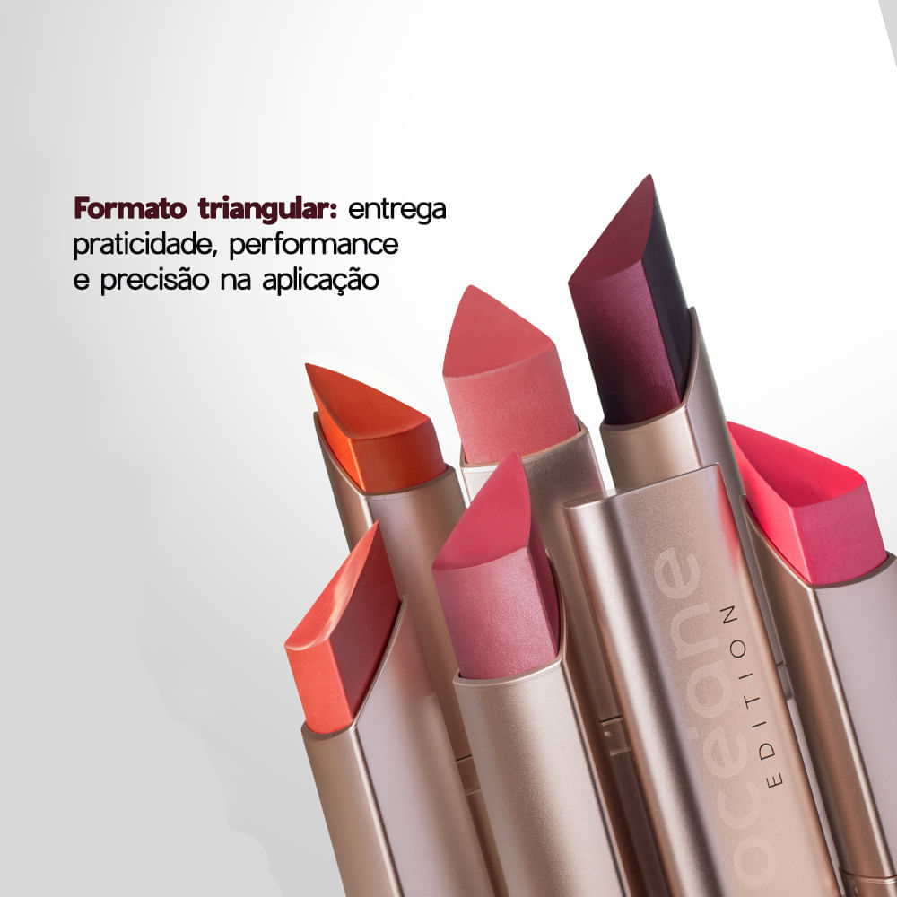 Blush em Bastão Cintilante Terracota Glow Blush Stick Flame Océane Edition&nbsp;7g