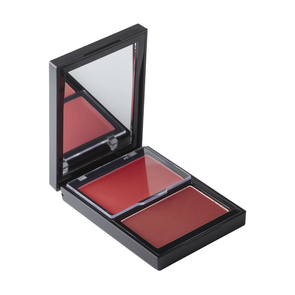 Blush Cremoso e em Pó Coral Duo Blush Coral Paint Océane Edition