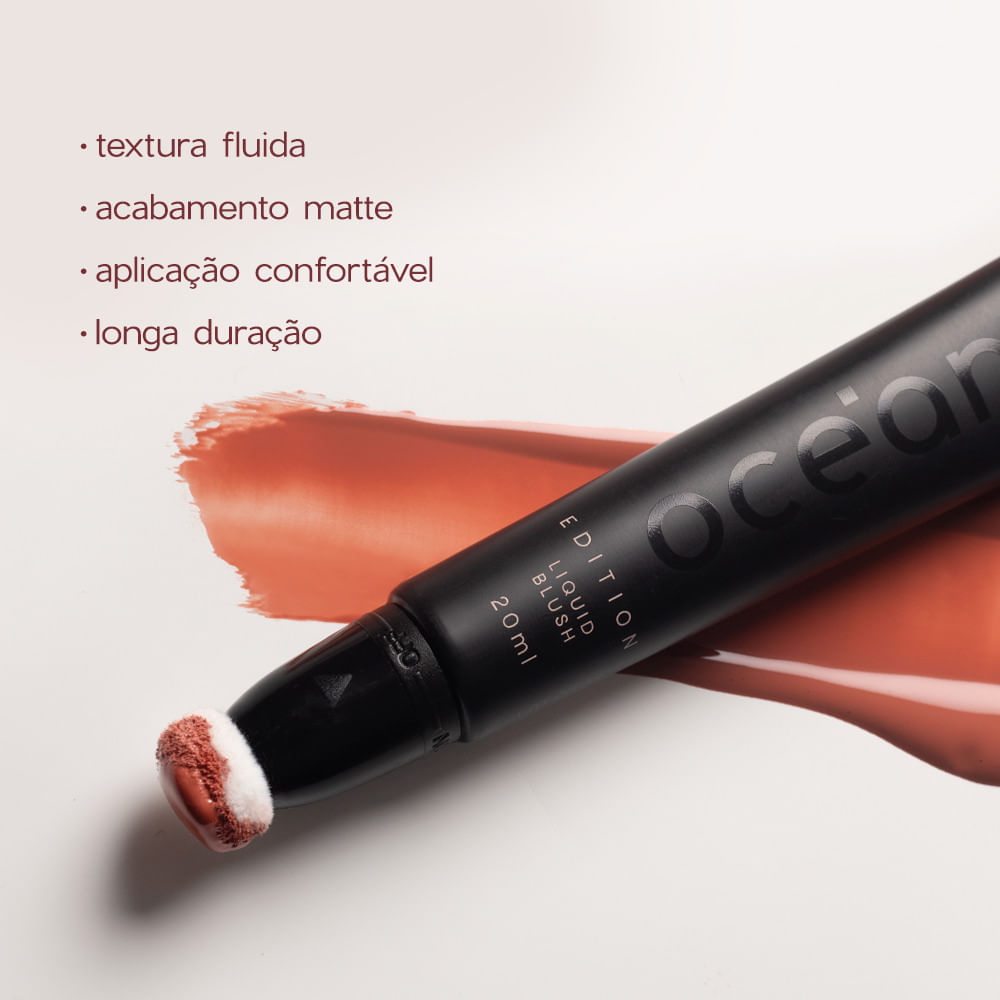 Blush Liquido Nude Rosado Liquid Blush Lychee Océane Edition 20ml