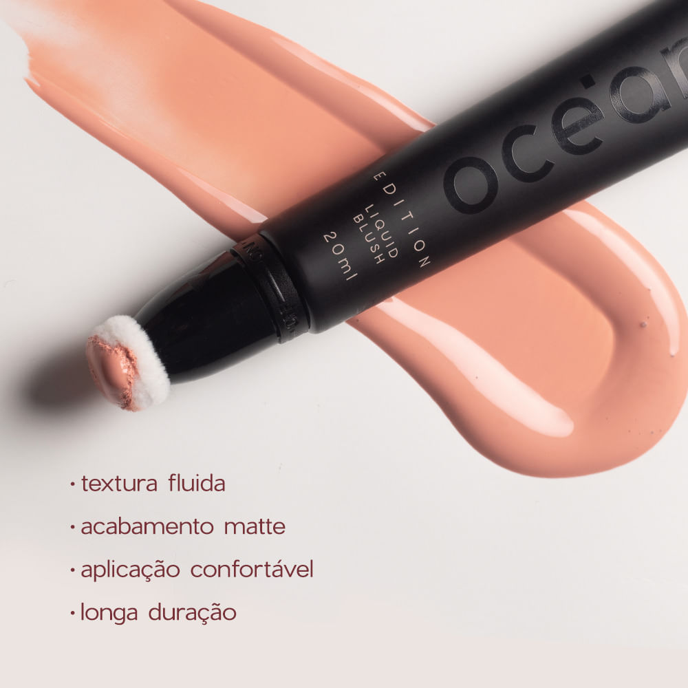 Blush Liquido Rosa Claro Liquid Blush Peachy 20ml