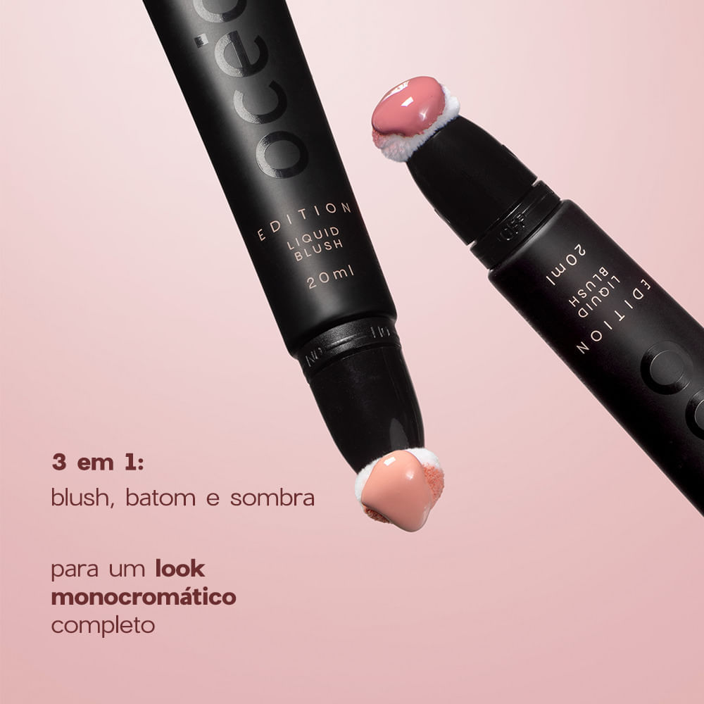 Blush Liquido Rosa Claro Liquid Blush Peachy 20ml