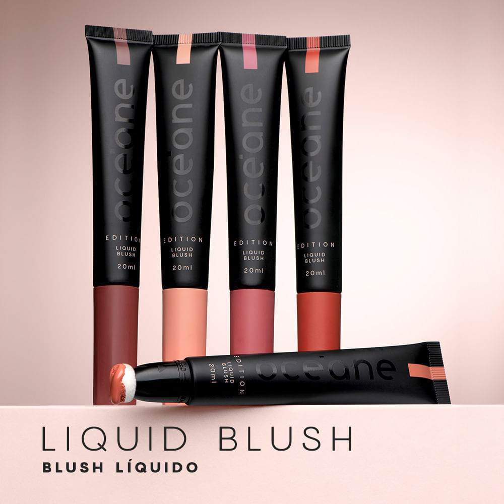 Blush Liquido Rosa Claro Liquid Blush Peachy 20ml