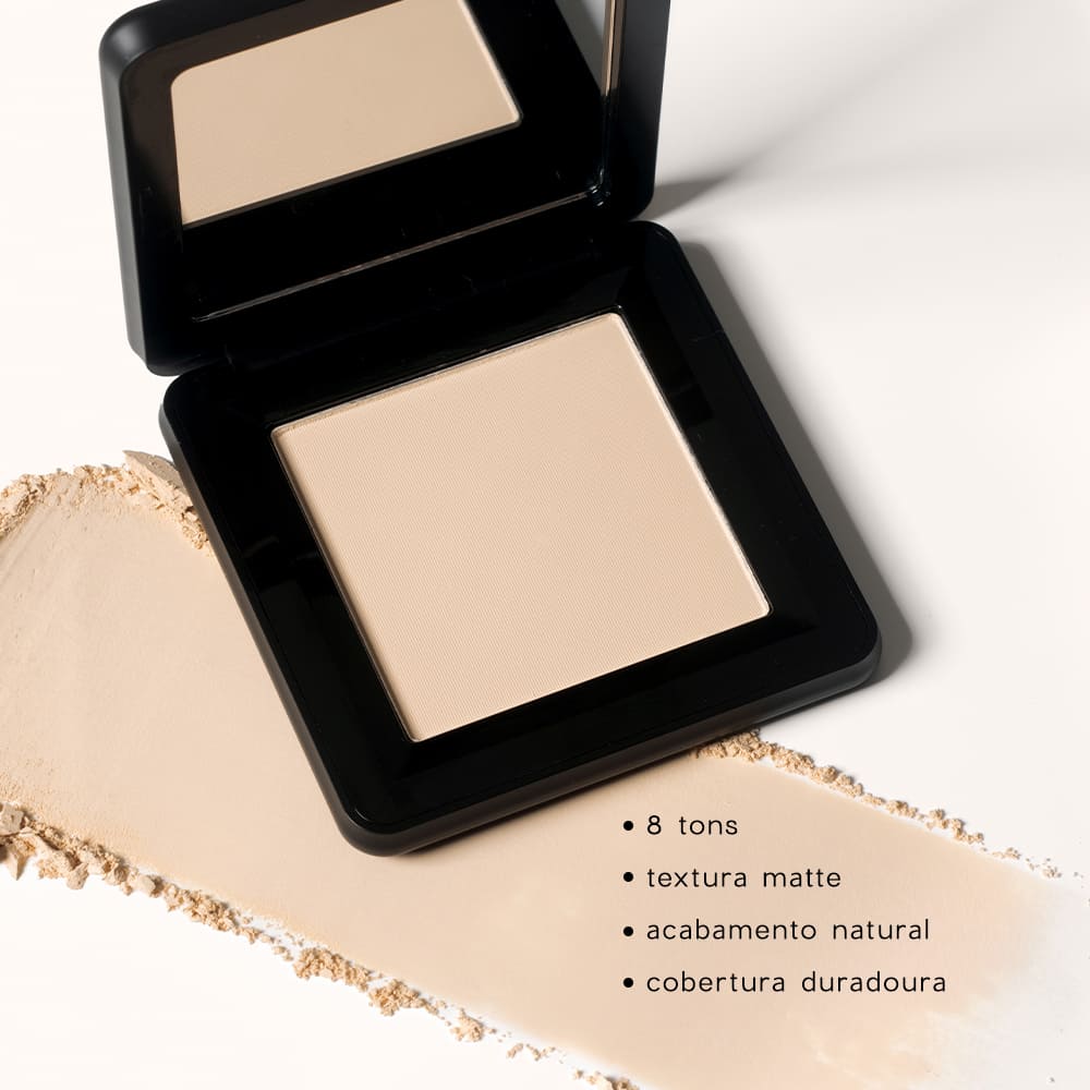 Kit Base Líquida Cushion 05 + Pó Compacto Porcelain Océane Edition
