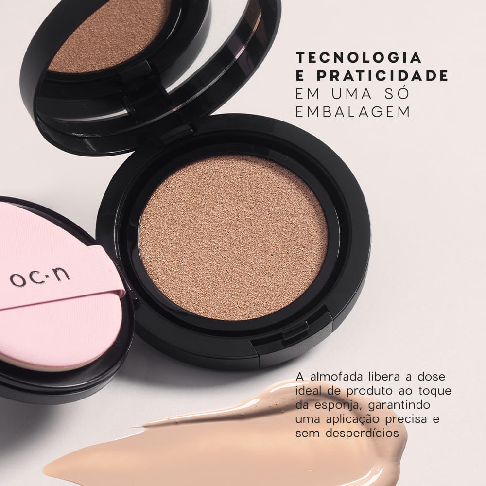 Base Líquida Clara Semi-Matte Cushion Foundation Océane Edition 12g Cor 05