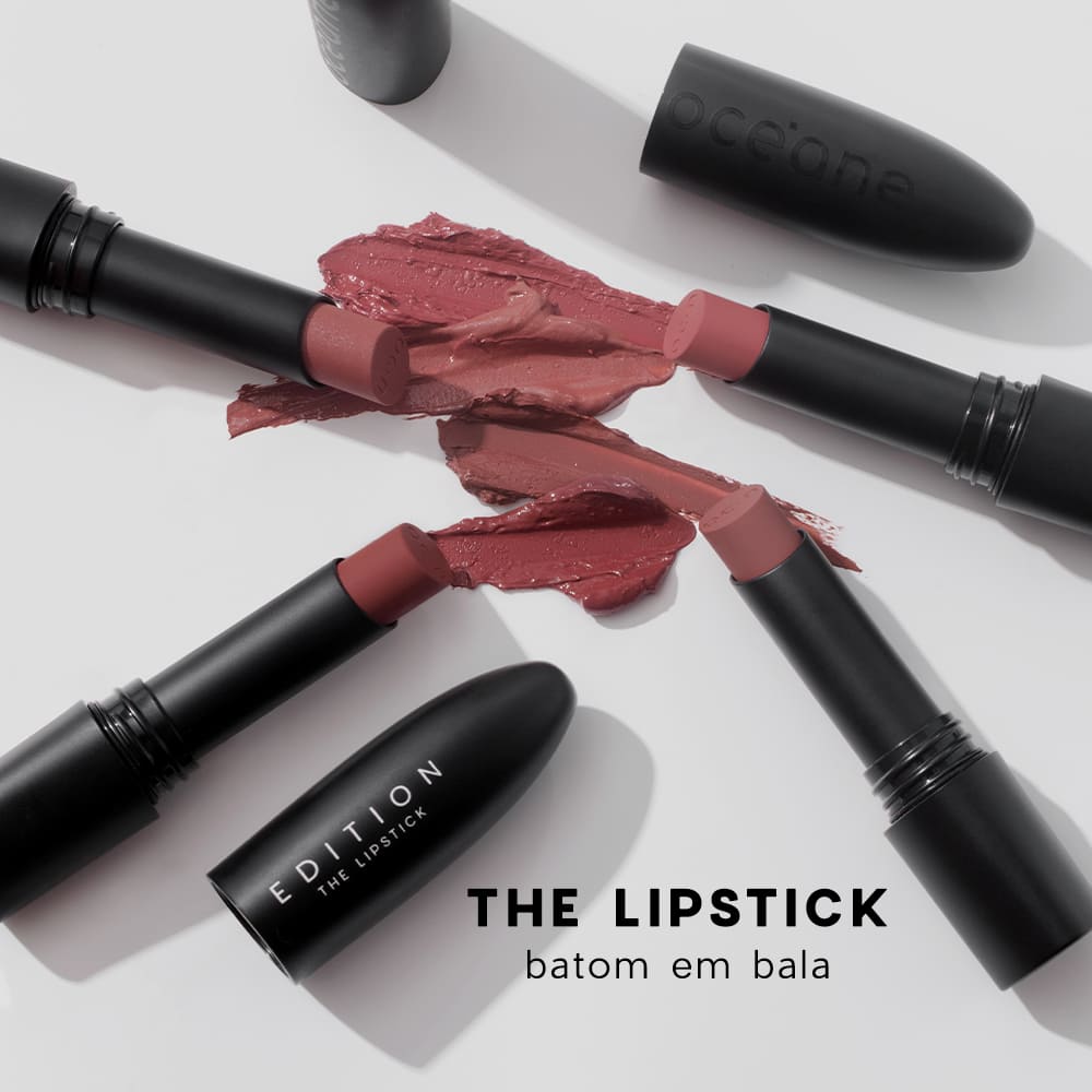 Batom Terracota Matte The Lipstick Cinnamon Océane Edition 3,2g