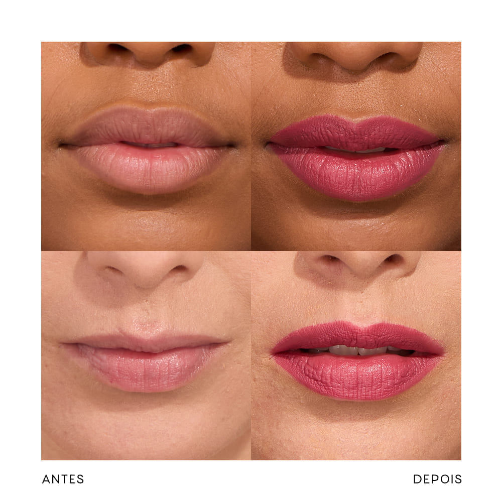 Batom Rosa Escuro Semi Matte The Lipstick Clove Océane Edition 3,2g