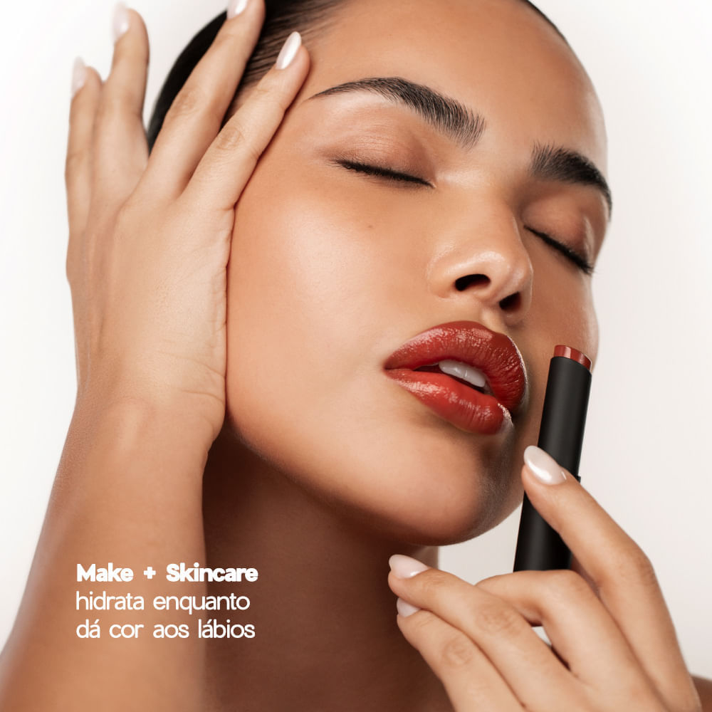 Bálsamo Labial Marrom Soft Kiss Balm Frisky Océane Edition 3,2g