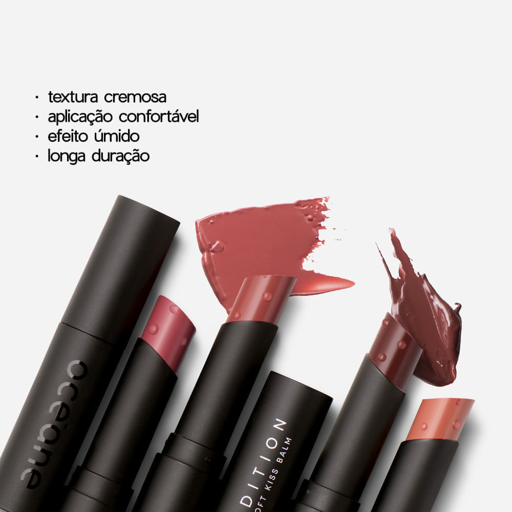 Bálsamo Labial Coral Soft Kiss Balm Apricot Océane Edition 3,2g