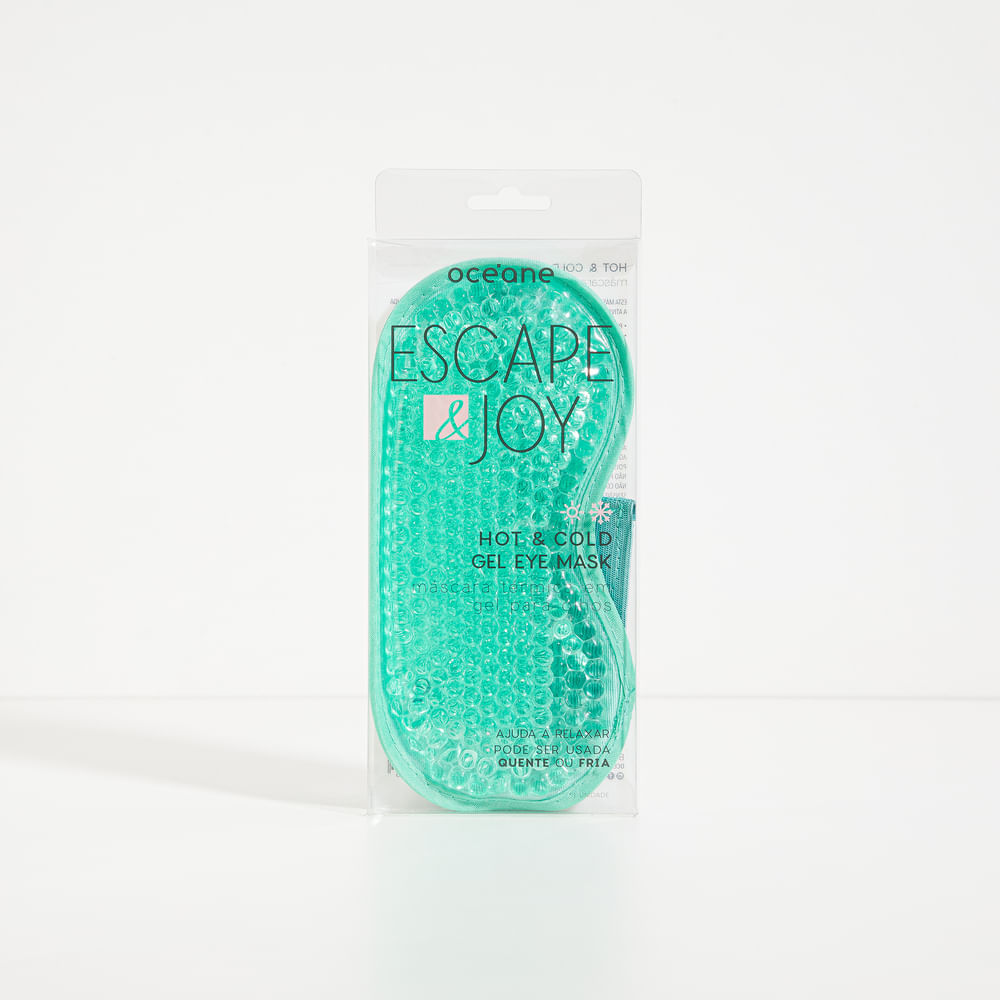 Máscara para Olhos em Gel Hot & Cold Gel Eye Mask Verde