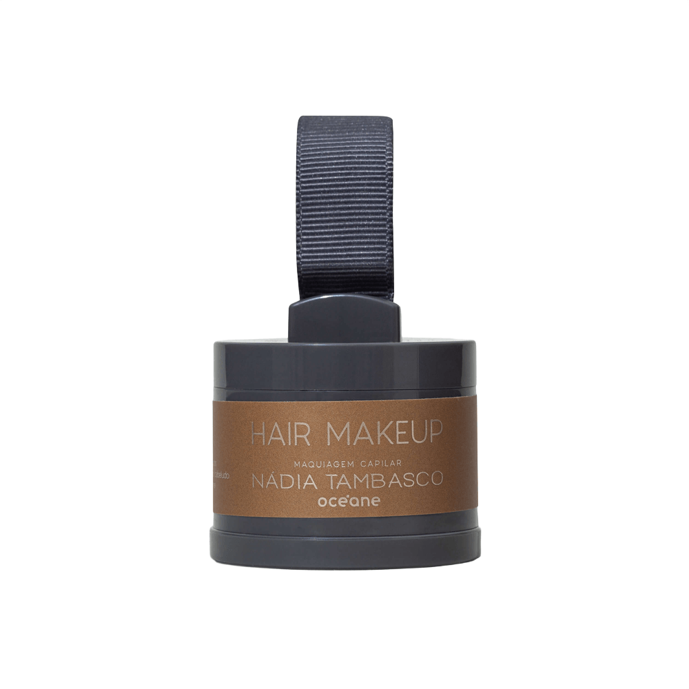 Maquiagem Capilar Castanho Claro Nádia Tambasco Hair Makeup By Océane 4g