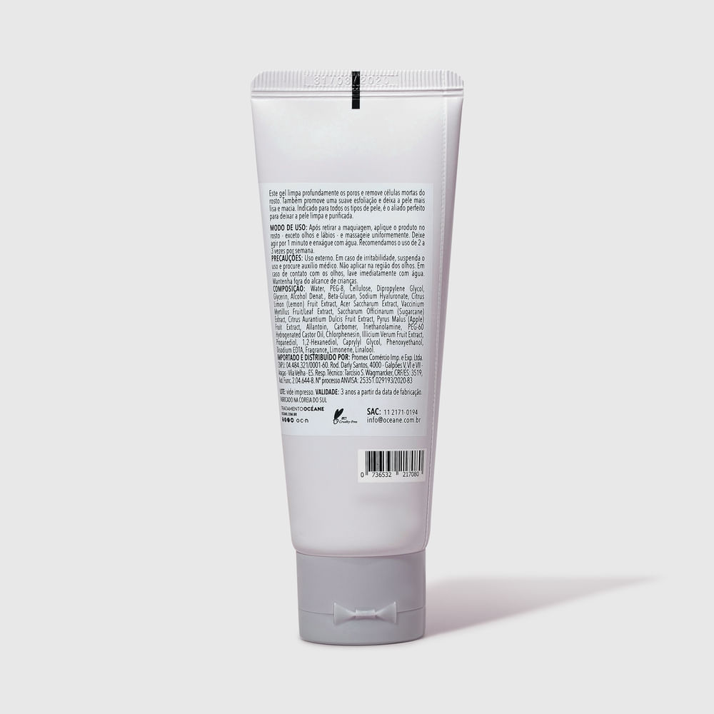 Gel de Limpeza Esfoliante Facial Purifying Cleansing 50ml