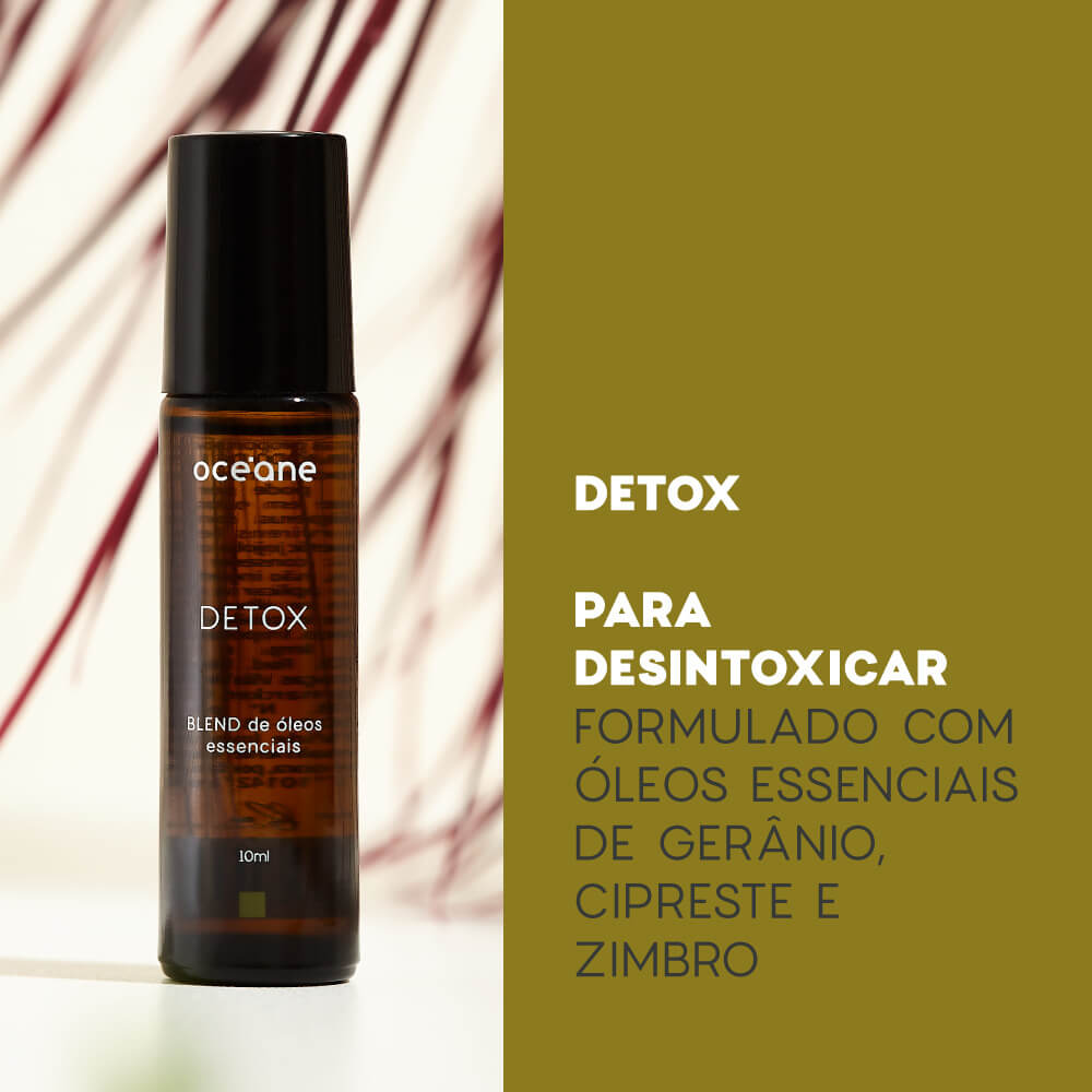 Blend de Óleos Essenciais para Desintoxicar Detox Oil 10ml