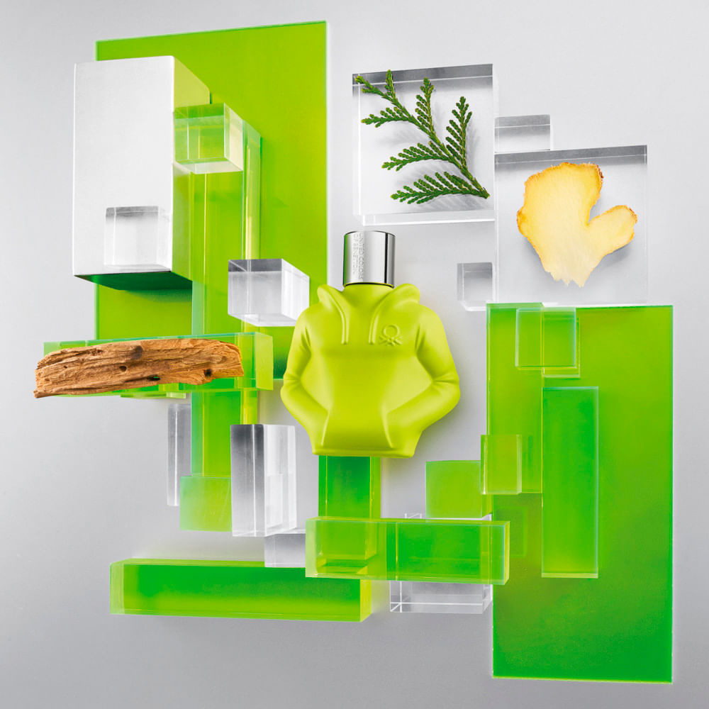 Kit Coffret Perfume Benetton Tribe Play Masculino Eau de Toilette 90ml + Gel de Banho 75ml