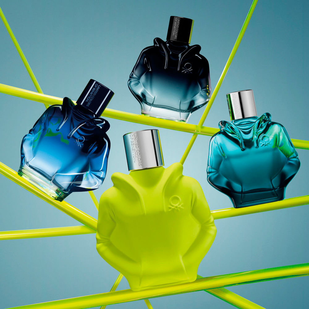 Kit Coffret Perfume Benetton Tribe Play Masculino Eau de Toilette 90ml + Gel de Banho 75ml