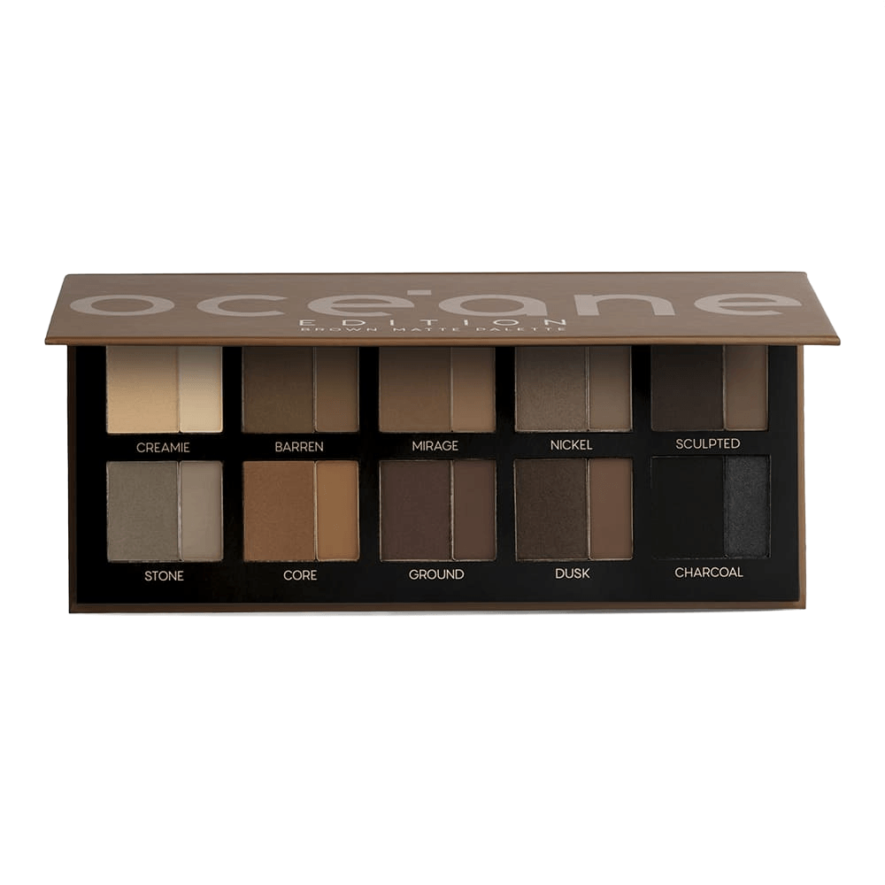 Paleta Multifuncional Brown Matte Palette Océane Edition 22g
