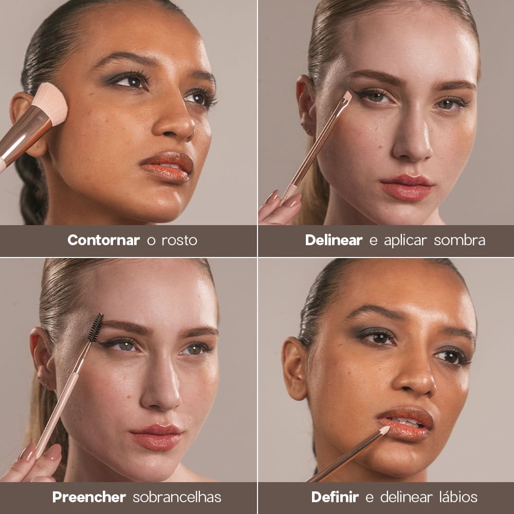 Paleta Multifuncional Brown Matte Palette Océane Edition 22g