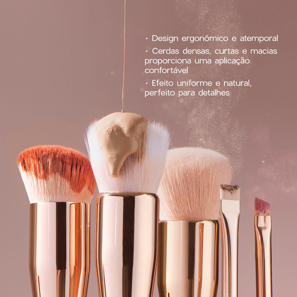 Pincel para Olhos e Sobrancelhas Flat Shader Brush Ocn24