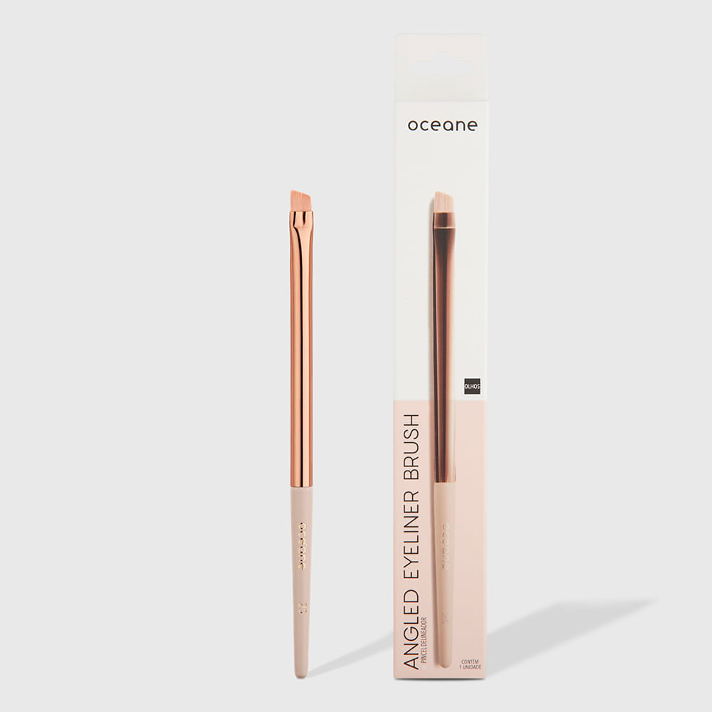Pincel Delineador Angled Eyeliner Brush Ocn25