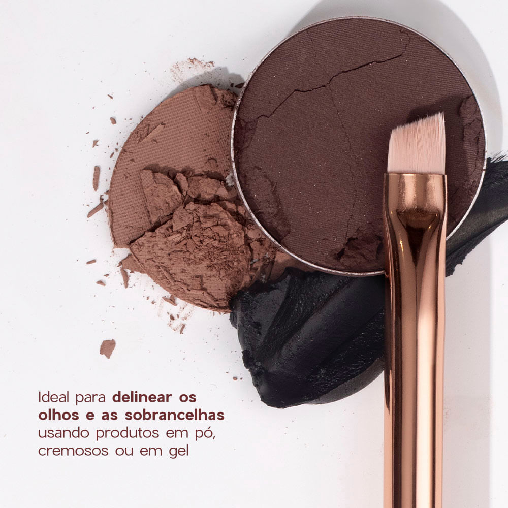 Pincel Delineador Angled Eyeliner Brush Ocn25