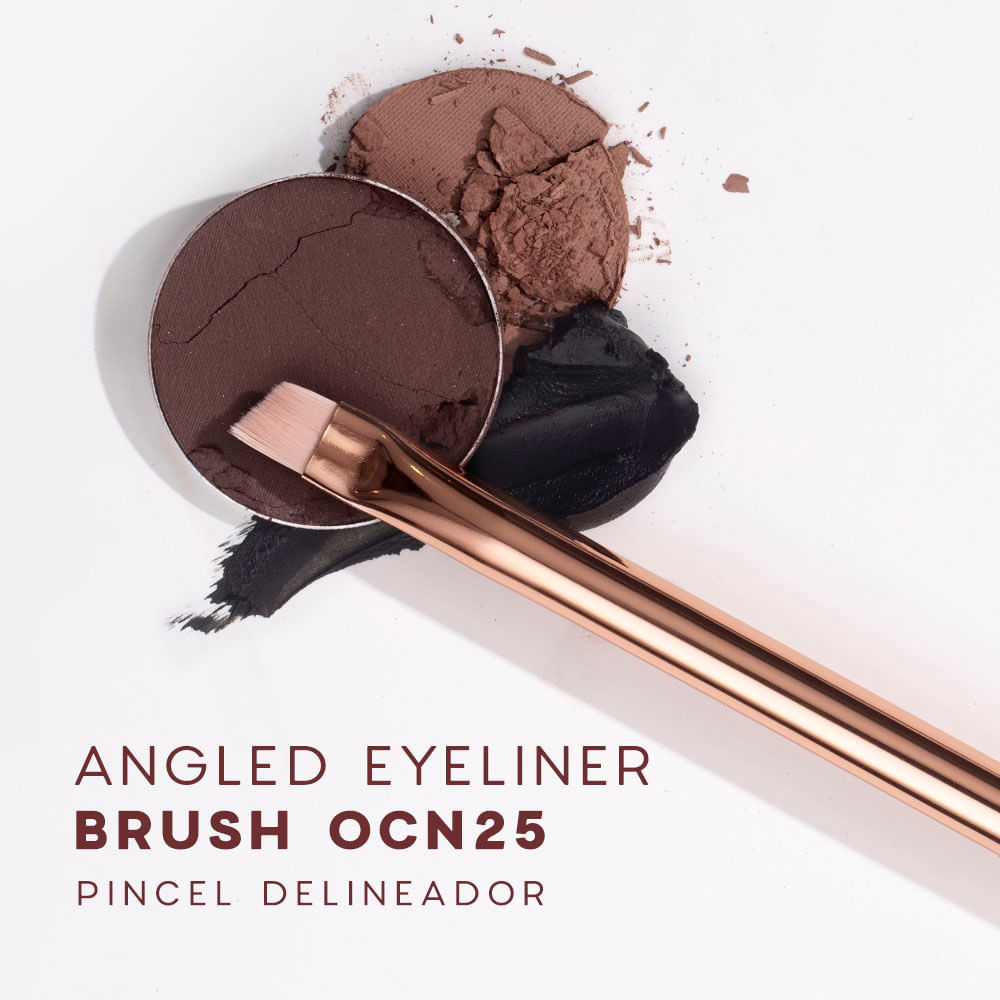 Pincel Delineador Angled Eyeliner Brush Ocn25