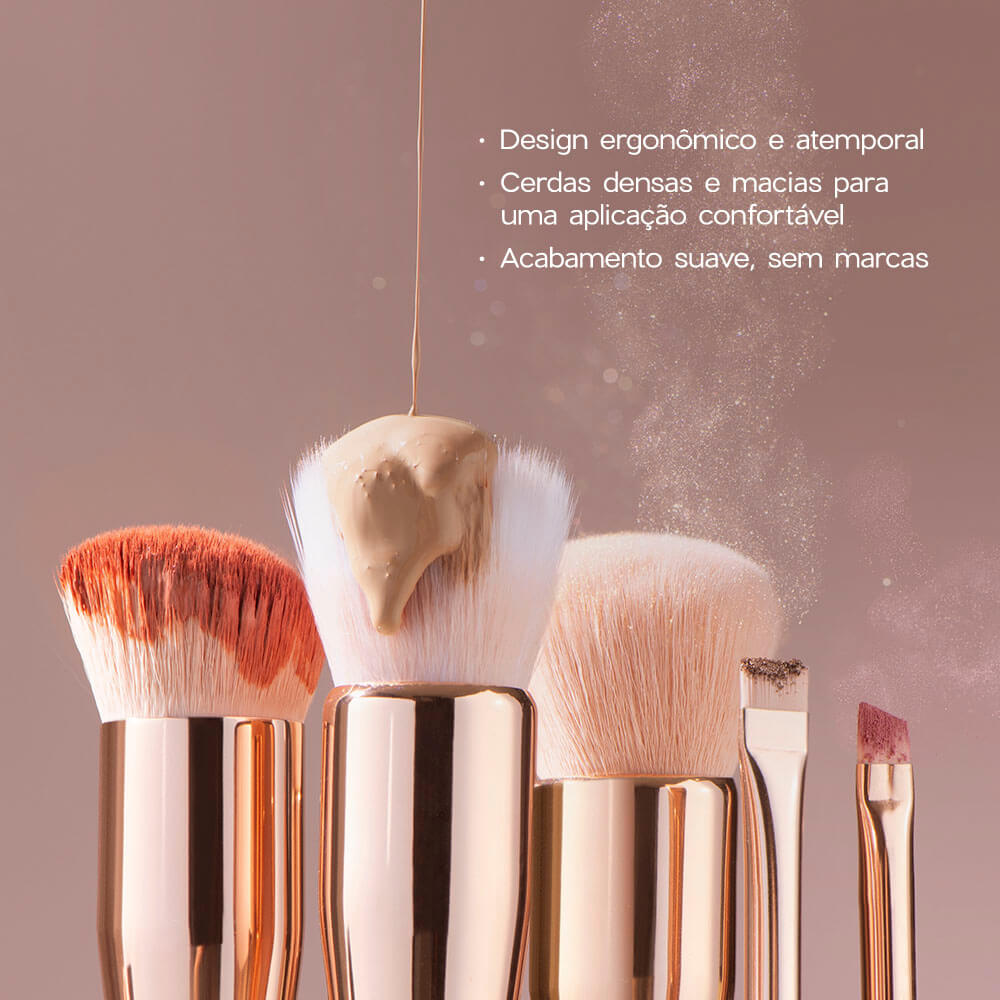 Pincel de Maquiagem Multifuncional Smoothing Brush Ocn21