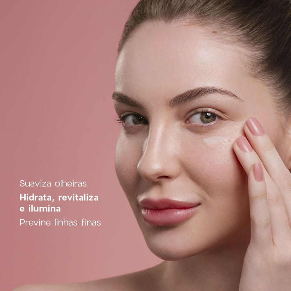Creme para Área Dos Olhos Roll-On com Extrato de Rosas Rose Eye Cream 20g